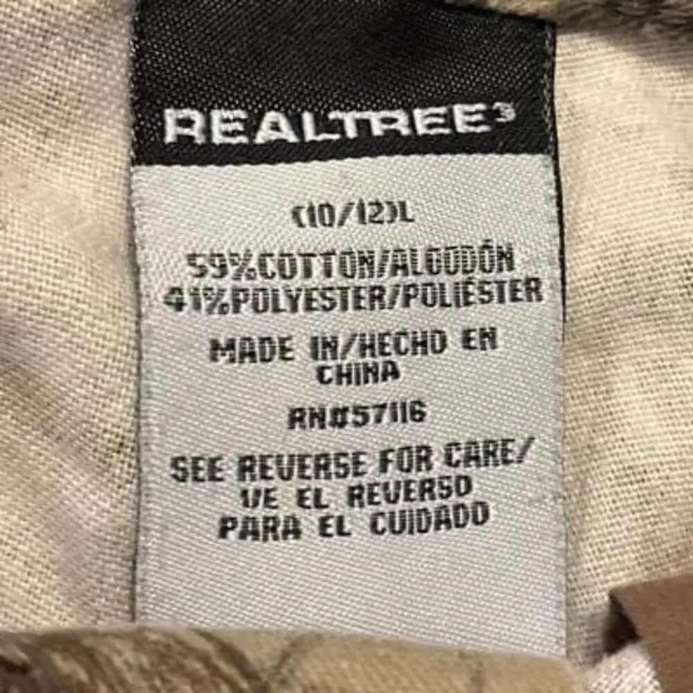 Realtree Advantage Hunting Camo Cargo Pants‎